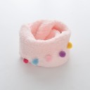 Children's Neck Warmer with Pom Poms 8