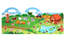 Children's Picture Book Farm 23.5 x 18 cm Paper Orange Green Travel Book for Fun and Learning on the Go 2