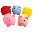 Children's Piggy Bank in the Shape of a Pig 9 x 9 cm Savings Bank for Children 1