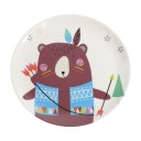 Children's Plate Forest Animals 4