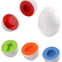 Children's Puzzle - Eggs with Shapes 12 pcs 3