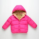 Children's Quilted Jacket with Fur J2868 4