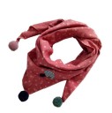 Children's Scarf with Pom Poms J597 18