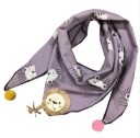 Children's Scarf with Pom Poms J597 26