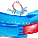 Children's Shark Sliding Race Track with 4 Cars, Plastic, Random Car Colours, Fun Track for Kids 2
