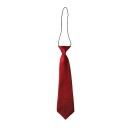 Children's Simple Tie with Elastic Band Around the Neck 27 x 6.5 cm Formal Pre-Tied Tie for Kids Elegant Accessory for Weddings, Celebrations 2