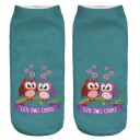 Children's Socks with Owls 2