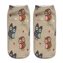 Children's Socks with Owls 5