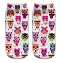 Children's Socks with Owls 8