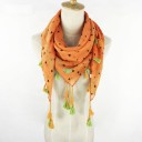 Children's Spring/Autumn Scarf with Hearts J2457 2