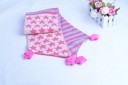 Children's Striped Scarf with Stars J859 2