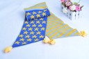 Children's Striped Scarf with Stars J859 5