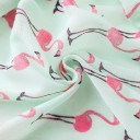 Children's Stylish Scarf - Flamingos 3