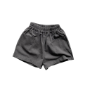 Children's Summer Cotton Shorts with Pockets and Elastic Waist Loose Shorts for Boys and Girls 5