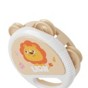 Children's Tambourine 13.5 x 1.5 cm Plastic Rhythm Toy Musical Instrument for Children Rhythm Support Motor Skills Development Playful Drumming for Young Musicians 1