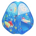 Children's Tent with Tunnel and Playpen - Underwater World 4