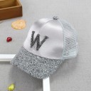 Children's Trucker Cap with Letter T897 16