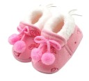 Children's Winter Booties with Pom Poms 2