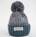 Children's Winter Hat with Pom-Pom J864 5