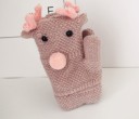Children's Winter Mittens with Reindeer A548 7