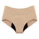 Chiloți Menstruali din Bumbac Unicolor Absorbante Lenjerie Intimă Reutilizabilă Confortabilă pentru Protecție Zilnică 7