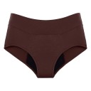 Chiloți Menstruali din Bumbac Unicolor Absorbante Lenjerie Intimă Reutilizabilă Confortabilă pentru Protecție Zilnică 9
