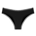 Chiloți menstruali pentru femei cu 4 straturi de absorbție din fibră de bambus și elastan, lenjerie reutilizabilă pentru perioada menstruației 1