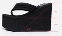 Chinelas femininas de plataforma alta 6