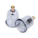 Chinese Medicine Vacuum Cupping Professional Therapeutic Set 12 Plastic Cups 7.8 cm with Pump Massage Cups for Pain Relief and Relaxation 3