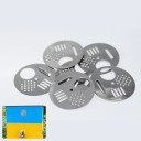 Chiusura in acciaio inox per alveare 5 pz 2