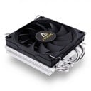 Chladič procesora Antec A37 Nízkoprofilový chladič CPU Výška 37 mm Ventilátor 92 mm PWM 4pin Pre Intel LGA1700 a LGA1800 aj AMD AM4 a AM5 2