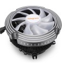 Chladič procesoru Adegrees pre LGA 2011 X79 X99 a E5 TDP 110 W PWM ventilátor 120 mm s RGB podsvietením Hydraulické ložisko Čiernobiely 3