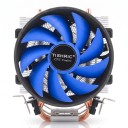 Chladič procesoru TISHRIC Tichý 16 dBA Ventilátor 120 mm 3pin Hliníkový 122 x 65 mm Modro-čierny Pre Intel LGA 1200 115X 775 a AMD AM4 AM3 6