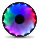 Chladič prosessorille TISHRIC RGB tuuletin 120 mm TDP 65 W Hiljainen 19 dBA Alumiini ja lämpöputki Valkoiset lapaset Intel LGA 1700:lle ja AMD AM3:lle 3