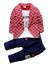Chlapčenská súprava - Tričko so sakom a nohavice J2539 5