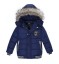 Chlapčenská zimná bunda s kožúškom J2530 7