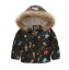 Chlapčenská zimná bunda so vzorom J671 11