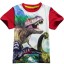 Chlapčenské 3D tričko s potlačou dinosaurov J1939 2
