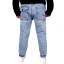 Chlapčenské džínsy na šnúrky J1324 2
