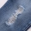 Chlapčenské roztrhané džínsy - Modré 2