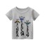 Chlapčenské tričko s potlačou žirafy B1385 1