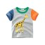 Chlapčenské tričko s potlačou žirafy B1385 2