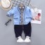 Chlapecký svetr, košile a kalhoty L1150 3