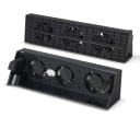 Chłodzący stojak wentylator dla PS4 Slim DC 5V Trzystopniowy przełącznik TURBO/SLOW konstrukcja ABS 10000 obr./min zasilanie USB Stabilne chłodzenie 5