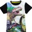 Chłopięca koszulka 3D z nadrukiem dinozaura J1939 1