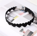 Choker com padrão de corações J679 1