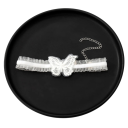 Choker féminin en dentelle avec pendentif en forme de papillon et fermoir collier pour le cou en velours accessoire pour un usage quotidien et des occasions spéciales 3
