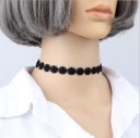 Choker halskæde - sort 3