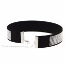 Choker met stenen J3495 3