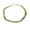 Choker pour femmes avec des cristaux, ajustable, accessoire élégant pour les soirées 10